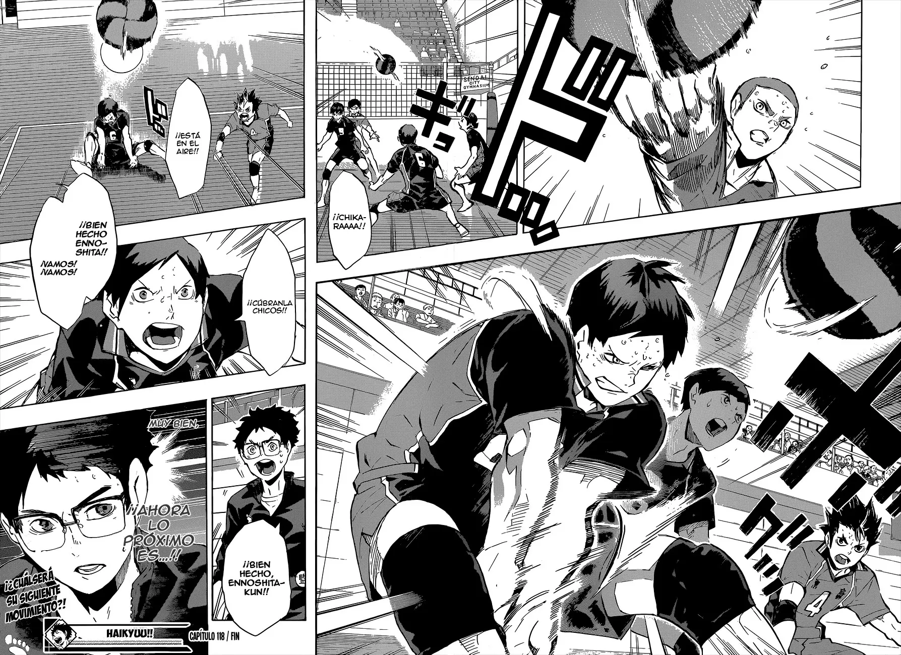 Haikyuu!! capítulo 118, página 22