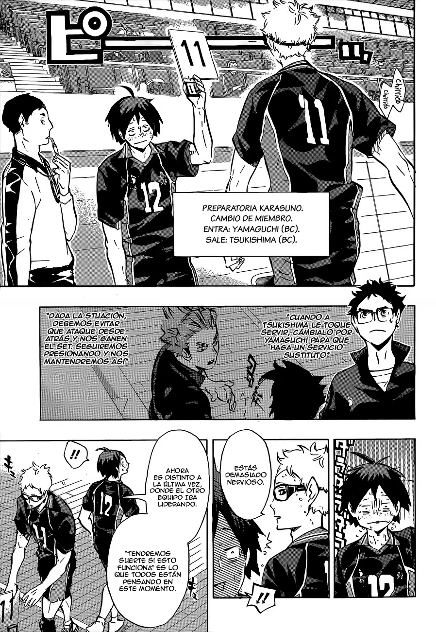 Haikyuu!! capítulo 119, página 15