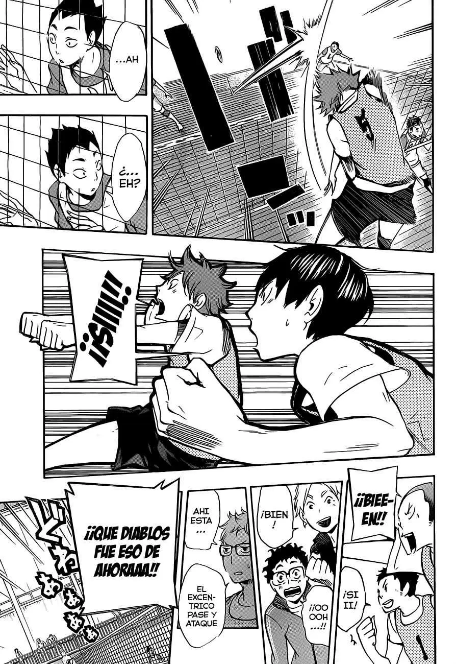 Haikyuu!! capítulo 12, página 17