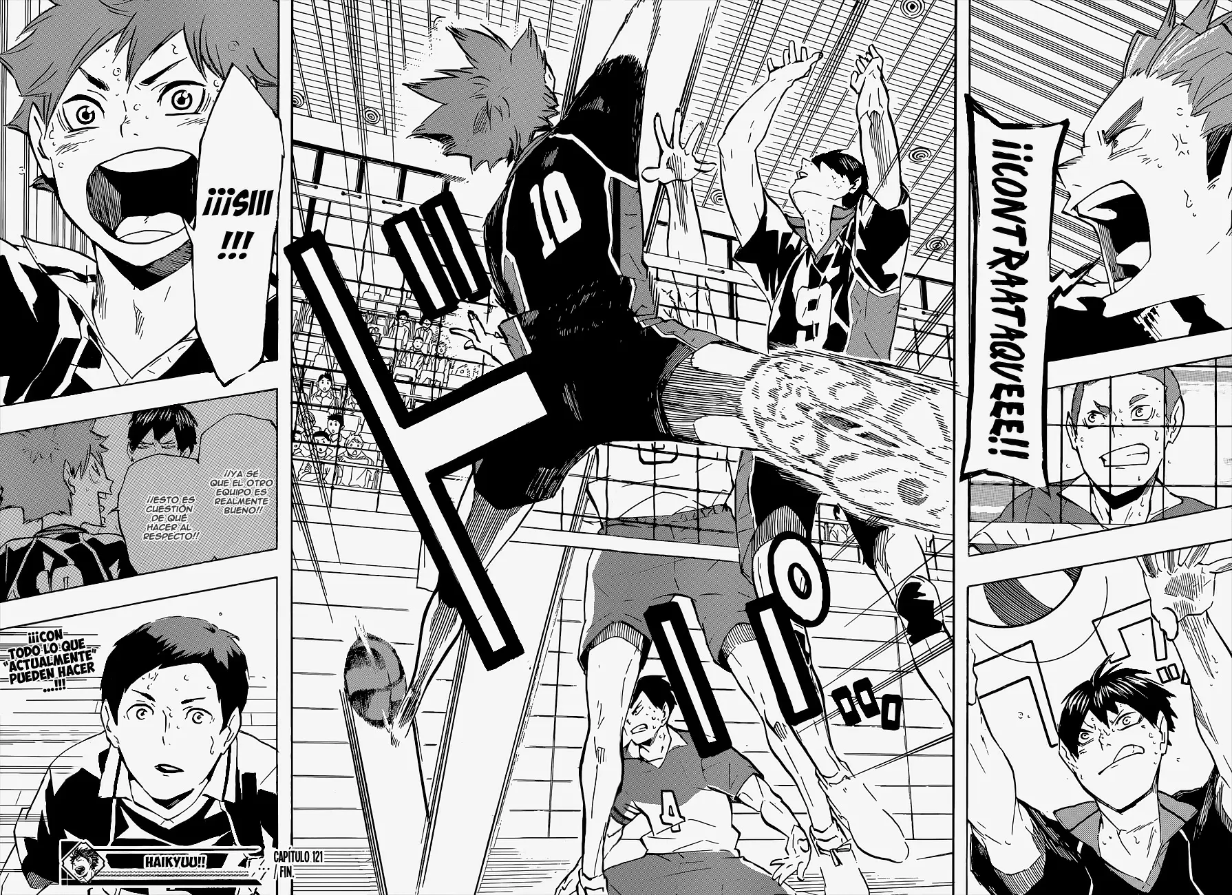 Haikyuu!! capítulo 121, página 17