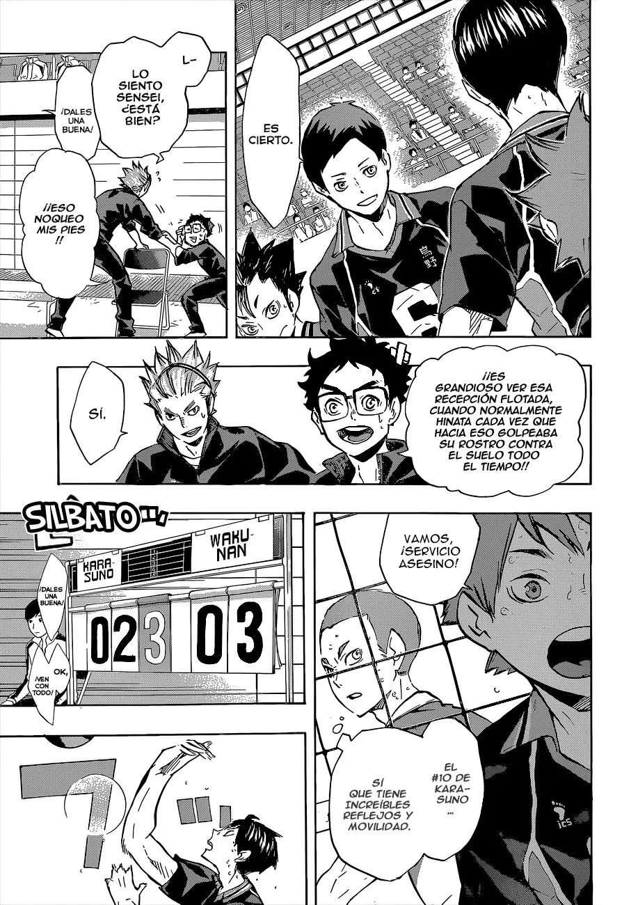 Haikyuu!! capítulo 122, página 3