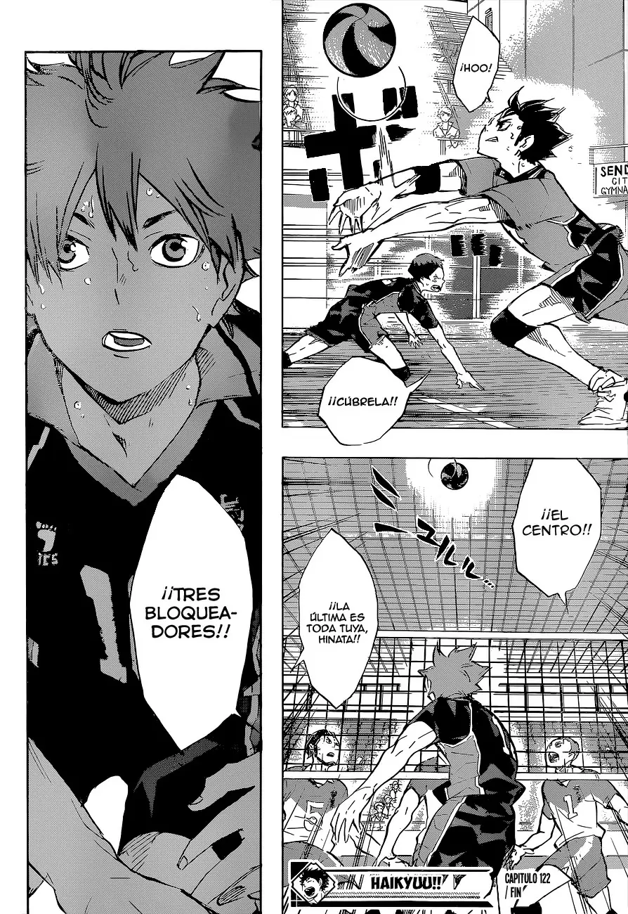 Haikyuu!! capítulo 122, página 17