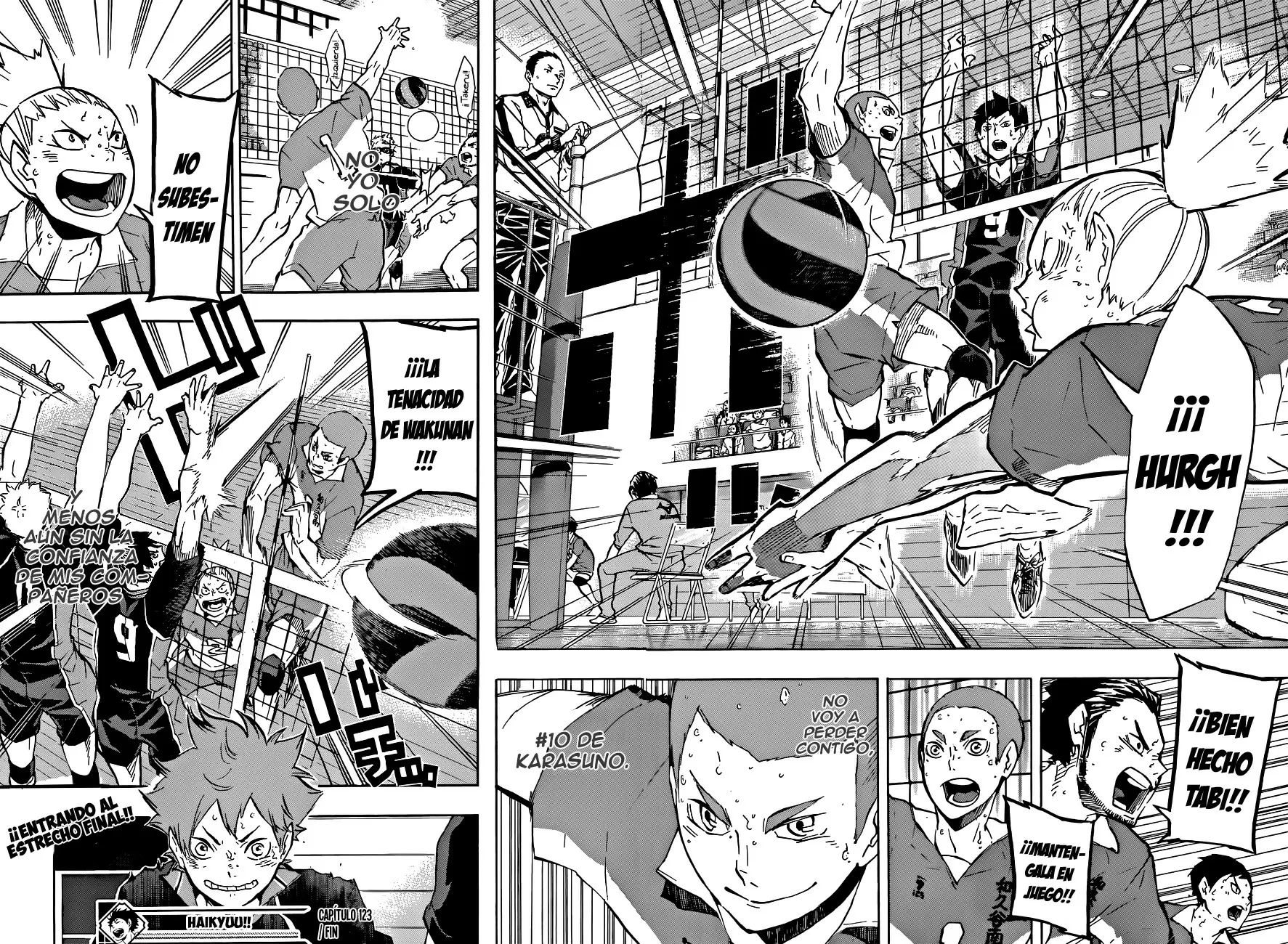 Haikyuu!! capítulo 123, página 19