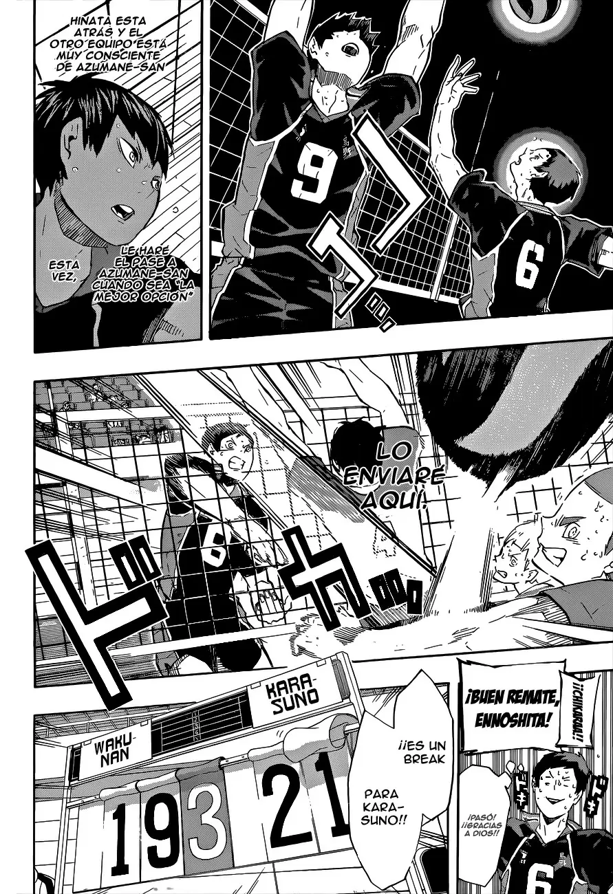 Haikyuu!! capítulo 124, página 6