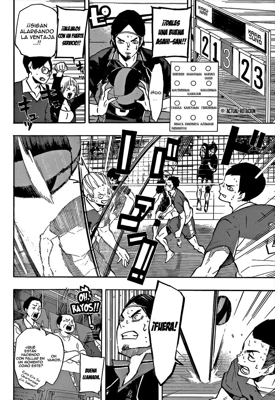 Haikyuu!! capítulo 124, página 8