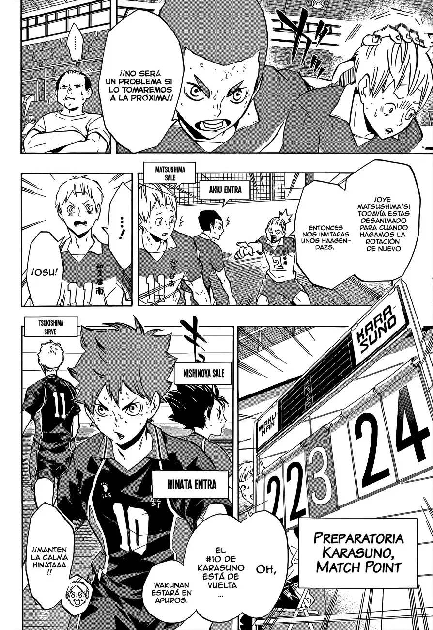 Haikyuu!! capítulo 124, página 10