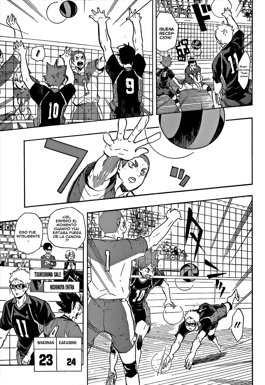 Haikyuu!! capítulo 124, página 11