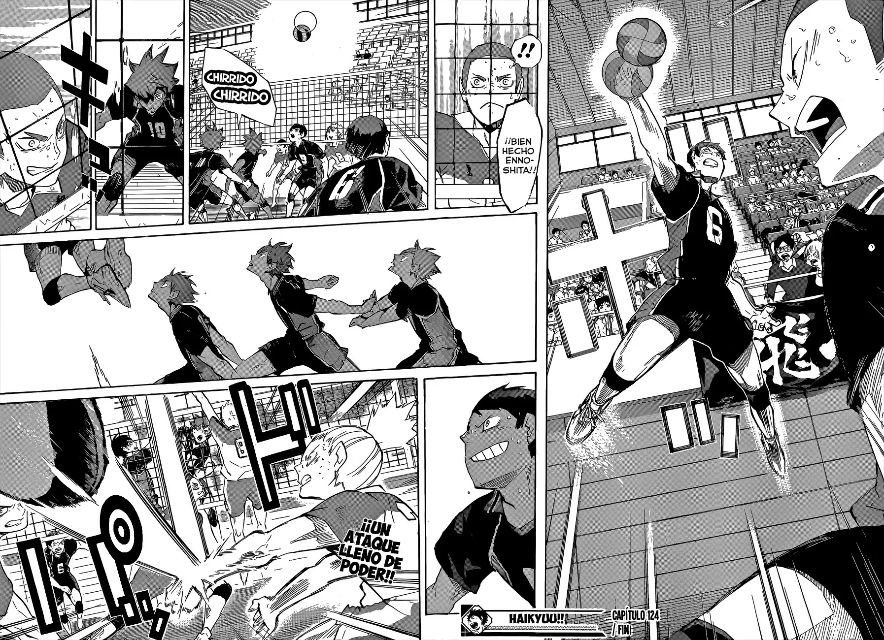 Haikyuu!! capítulo 124, página 18