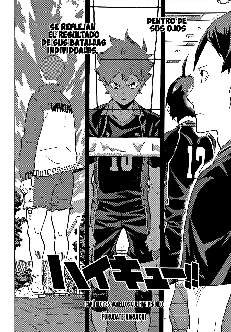 Haikyuu!! capítulo 125, página 2