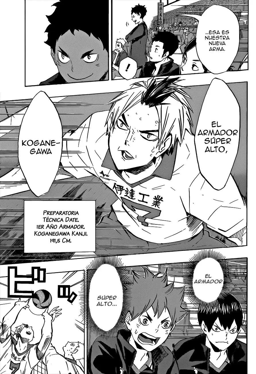Haikyuu!! capítulo 126, página 15