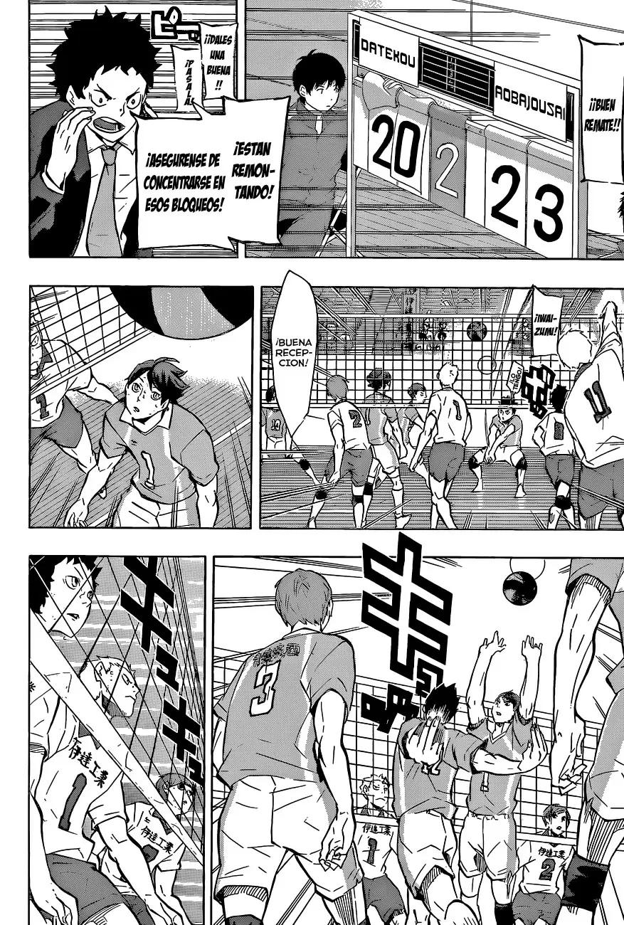 Haikyuu!! capítulo 127, página 8