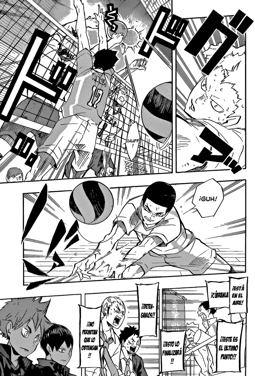 Haikyuu!! capítulo 127, página 17