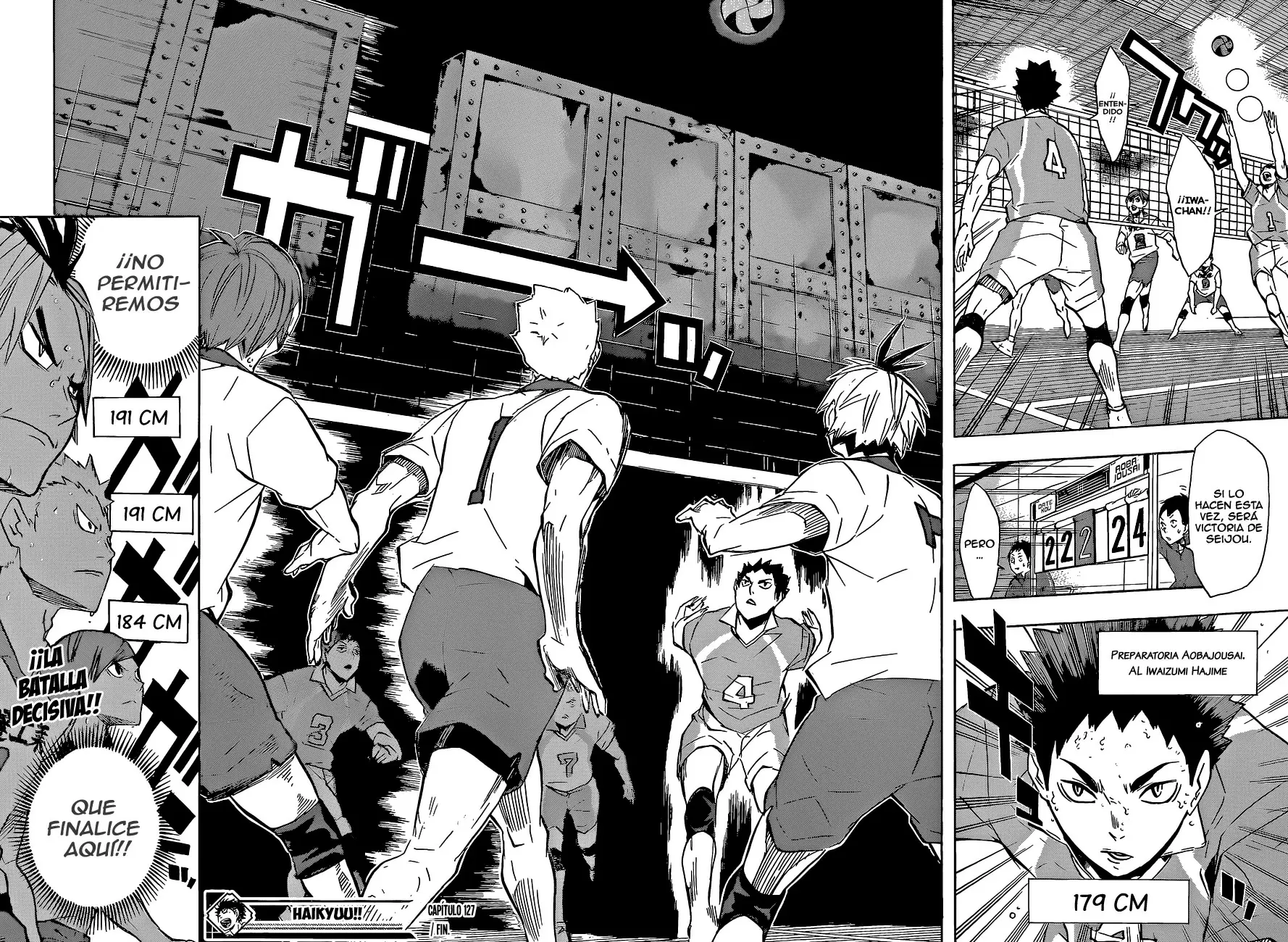 Haikyuu!! capítulo 127, página 18