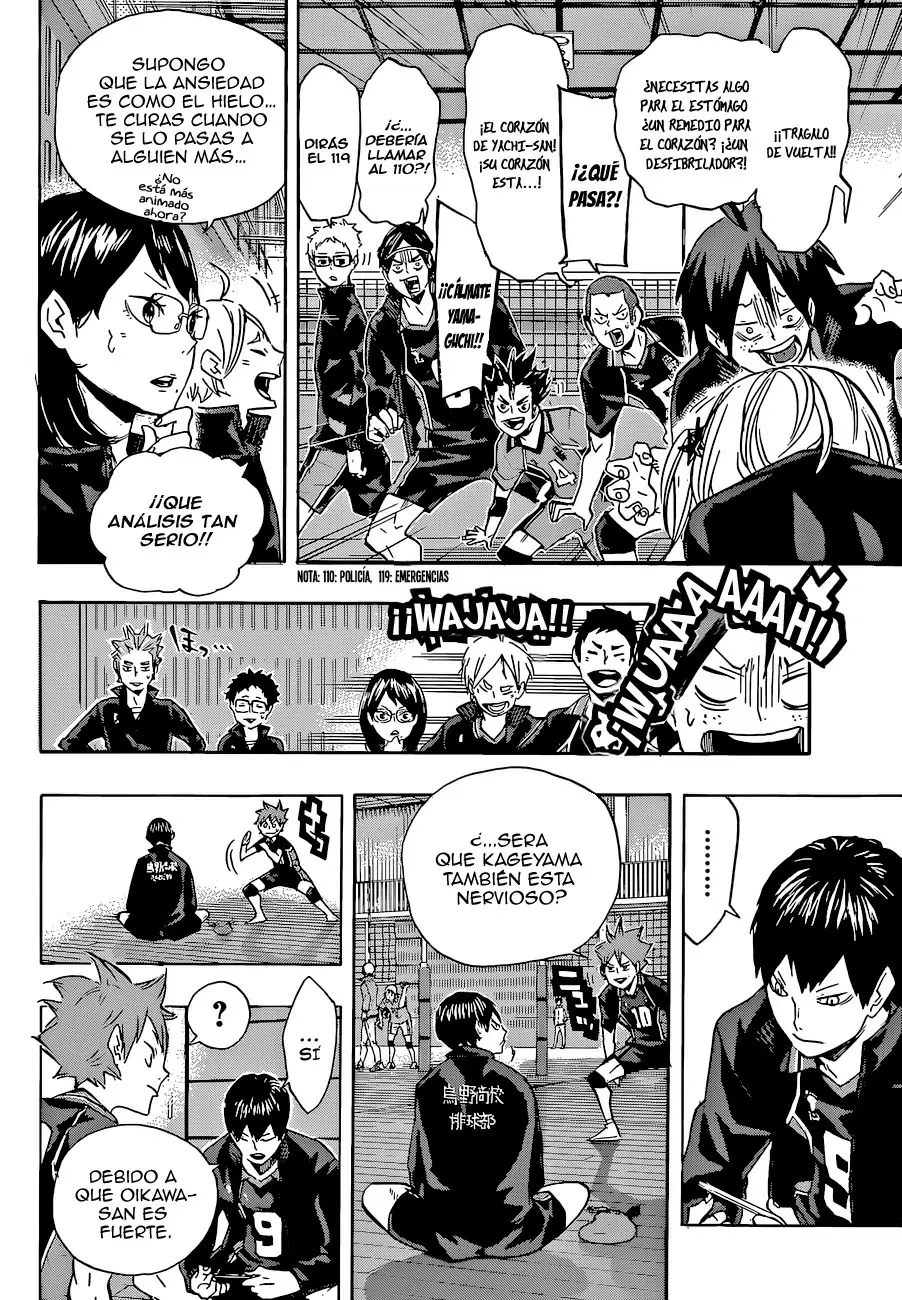 Haikyuu!! capítulo 128, página 15