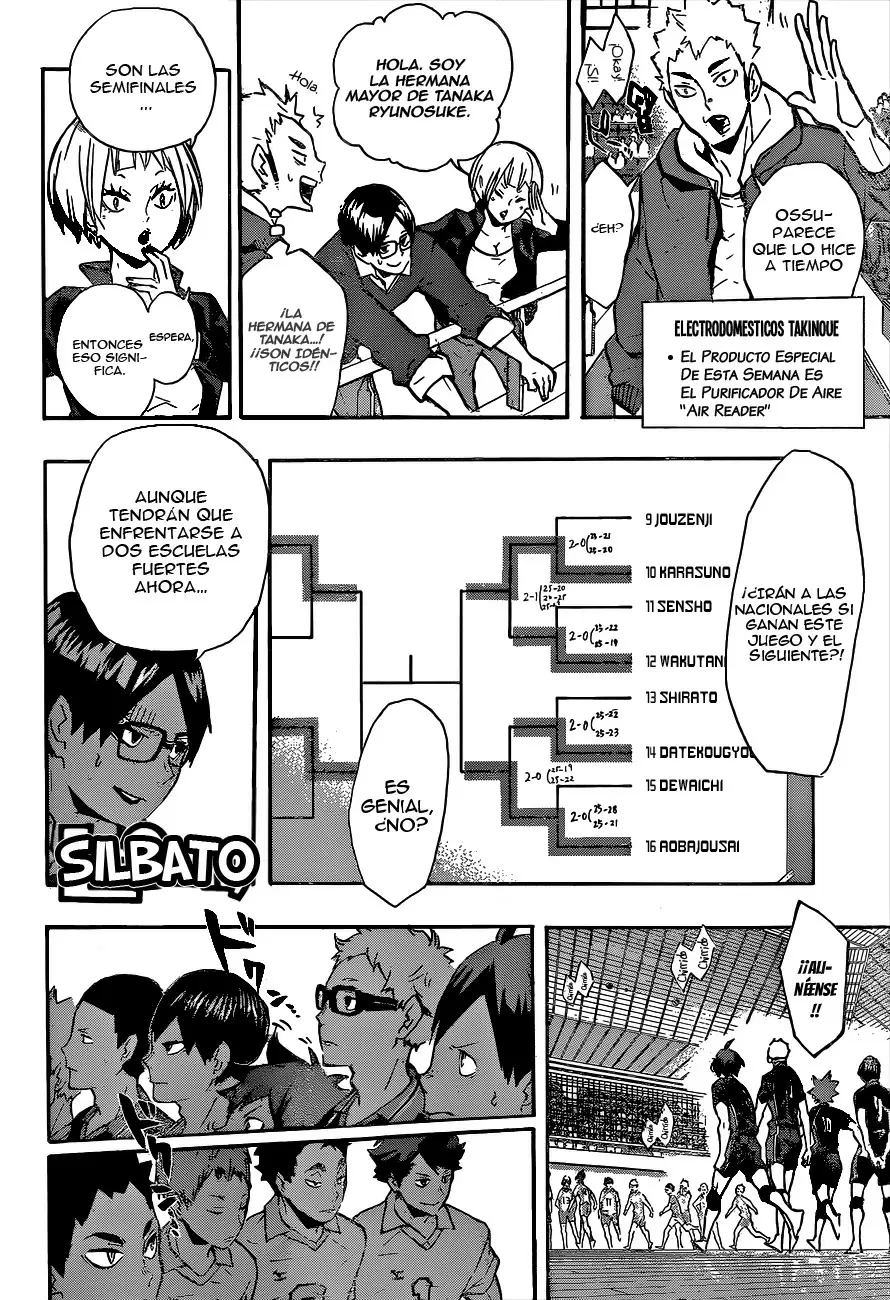 Haikyuu!! capítulo 129, página 6