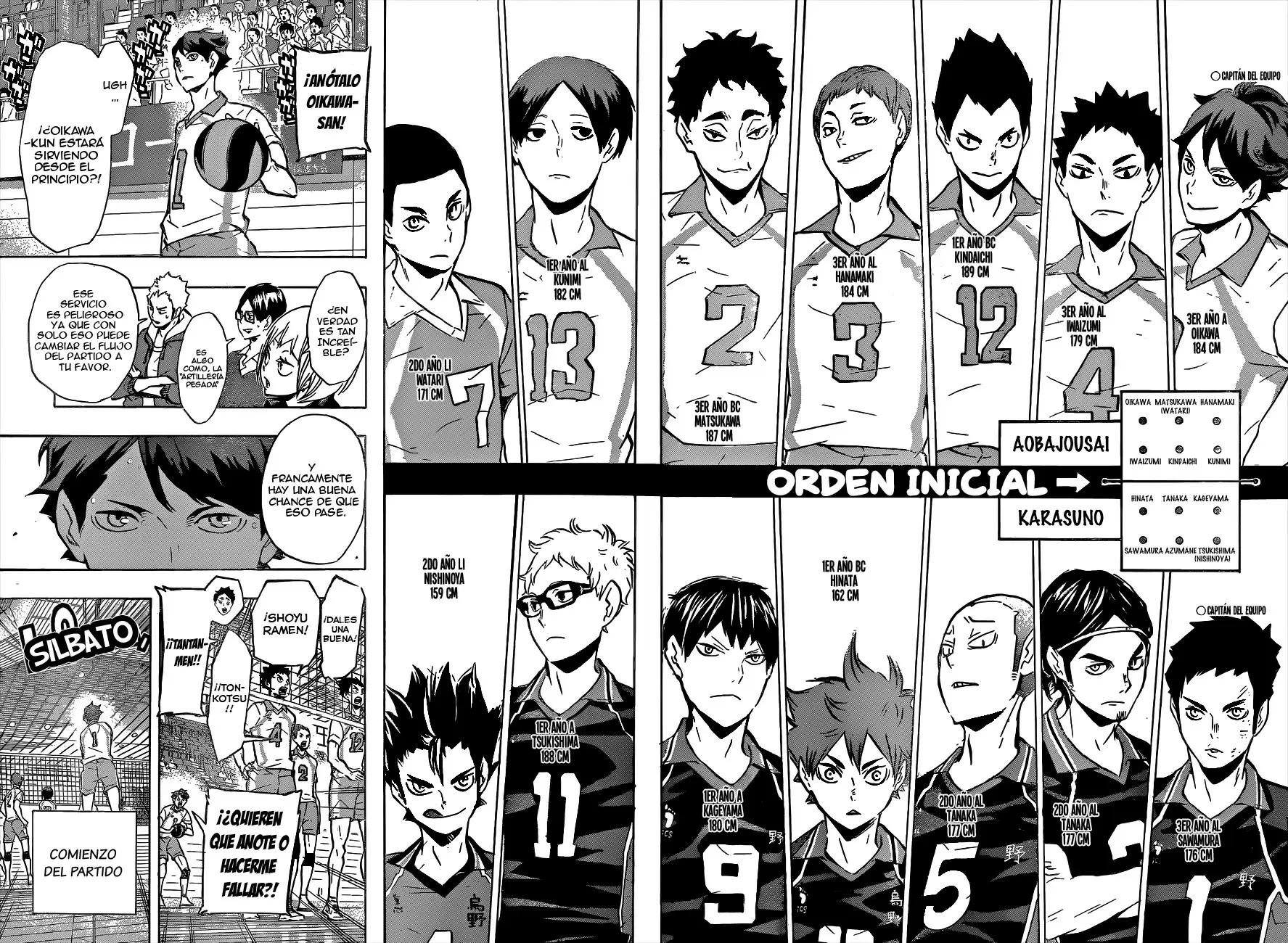 Haikyuu!! capítulo 129, página 10