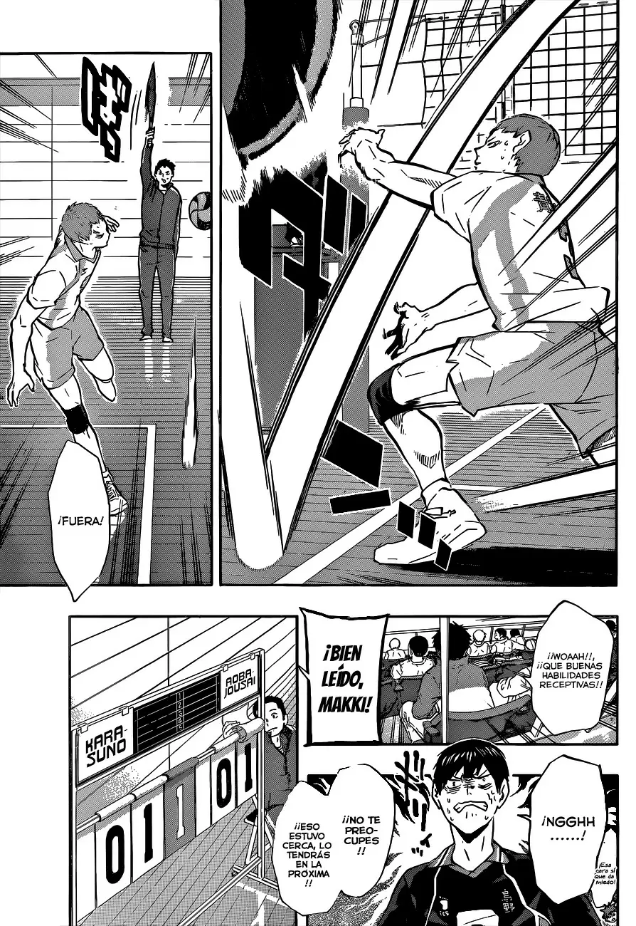 Haikyuu!! capítulo 130, página 3