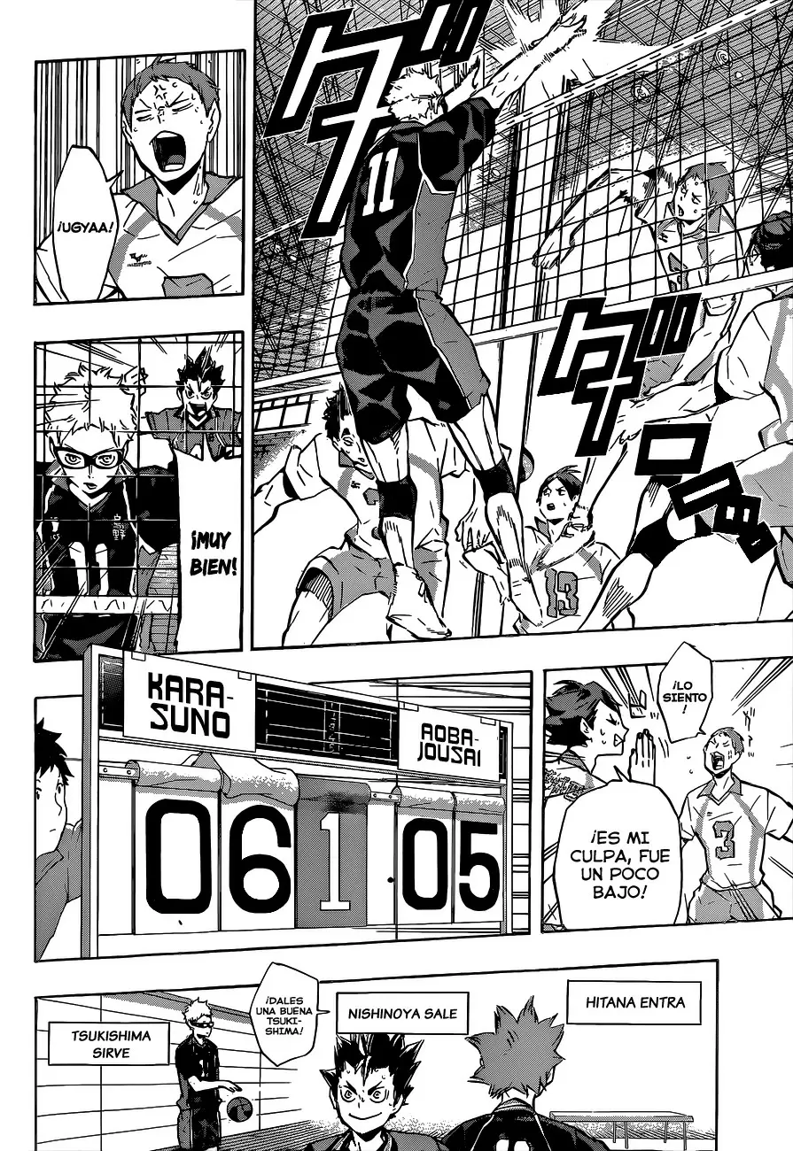 Haikyuu!! capítulo 130, página 8