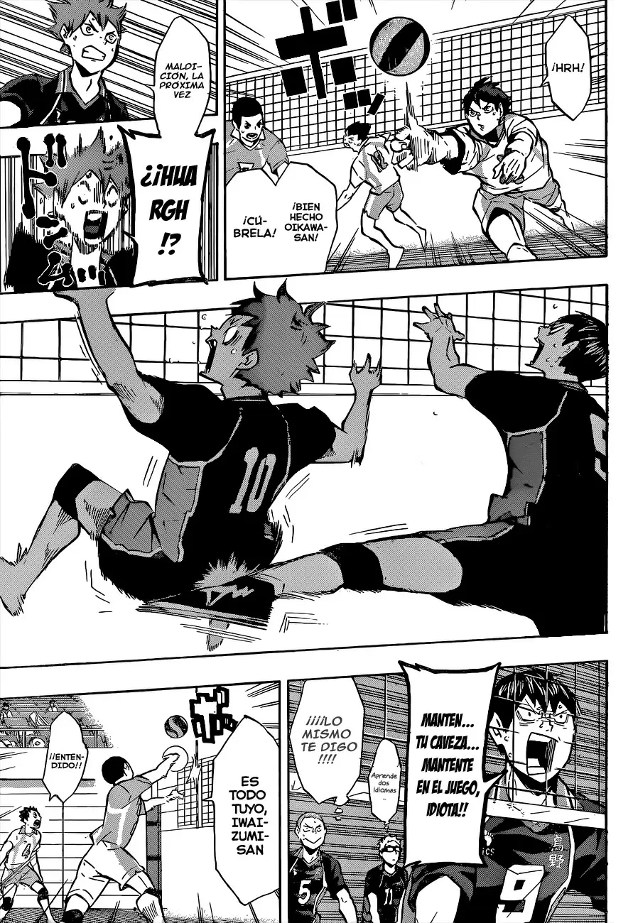 Haikyuu!! capítulo 130, página 13