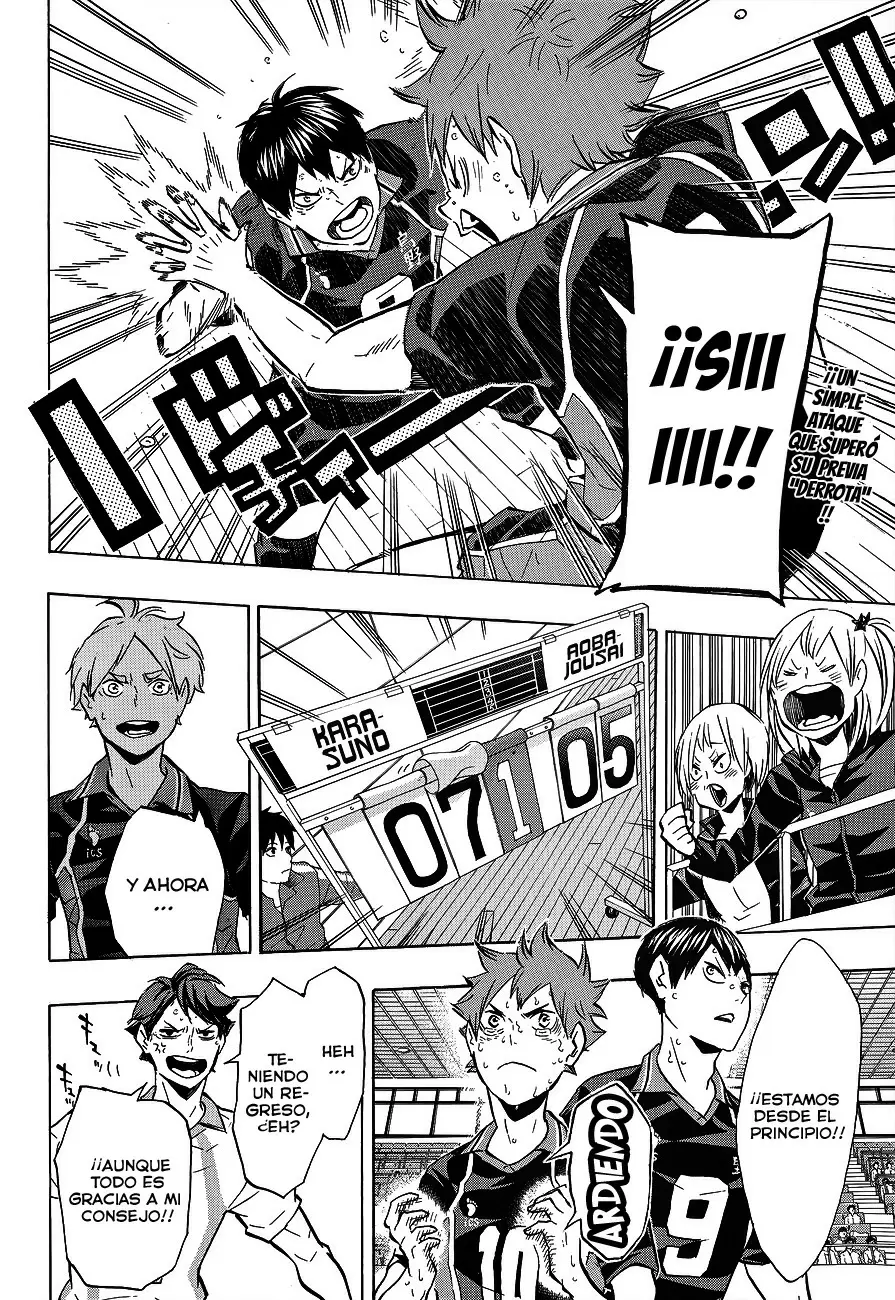 Haikyuu!! capítulo 131, página 3