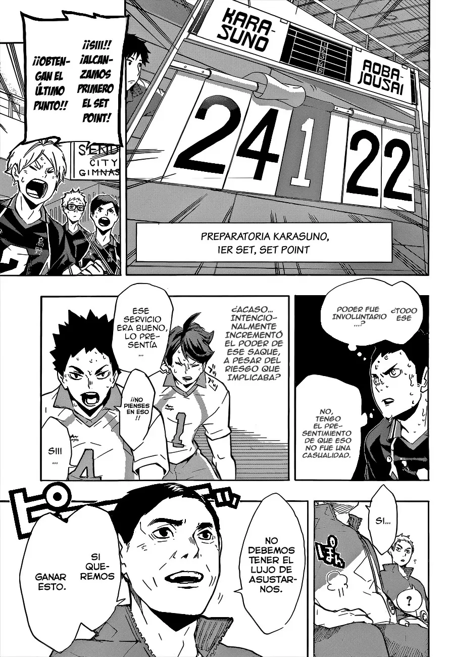 Haikyuu!! capítulo 131, página 15
