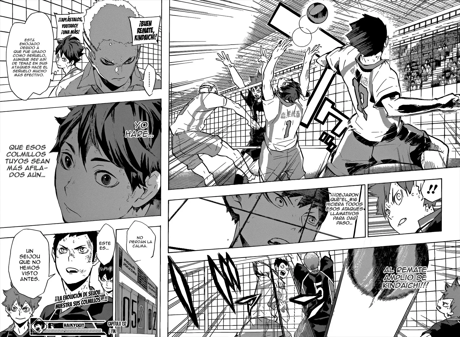 Haikyuu!! capítulo 132, página 19