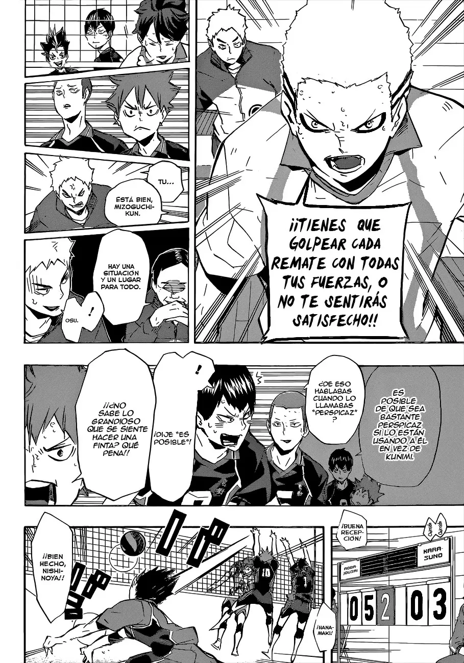 Haikyuu!! capítulo 133, página 4