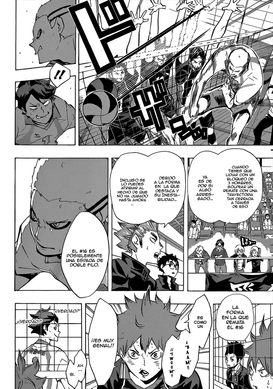 Haikyuu!! capítulo 133, página 6