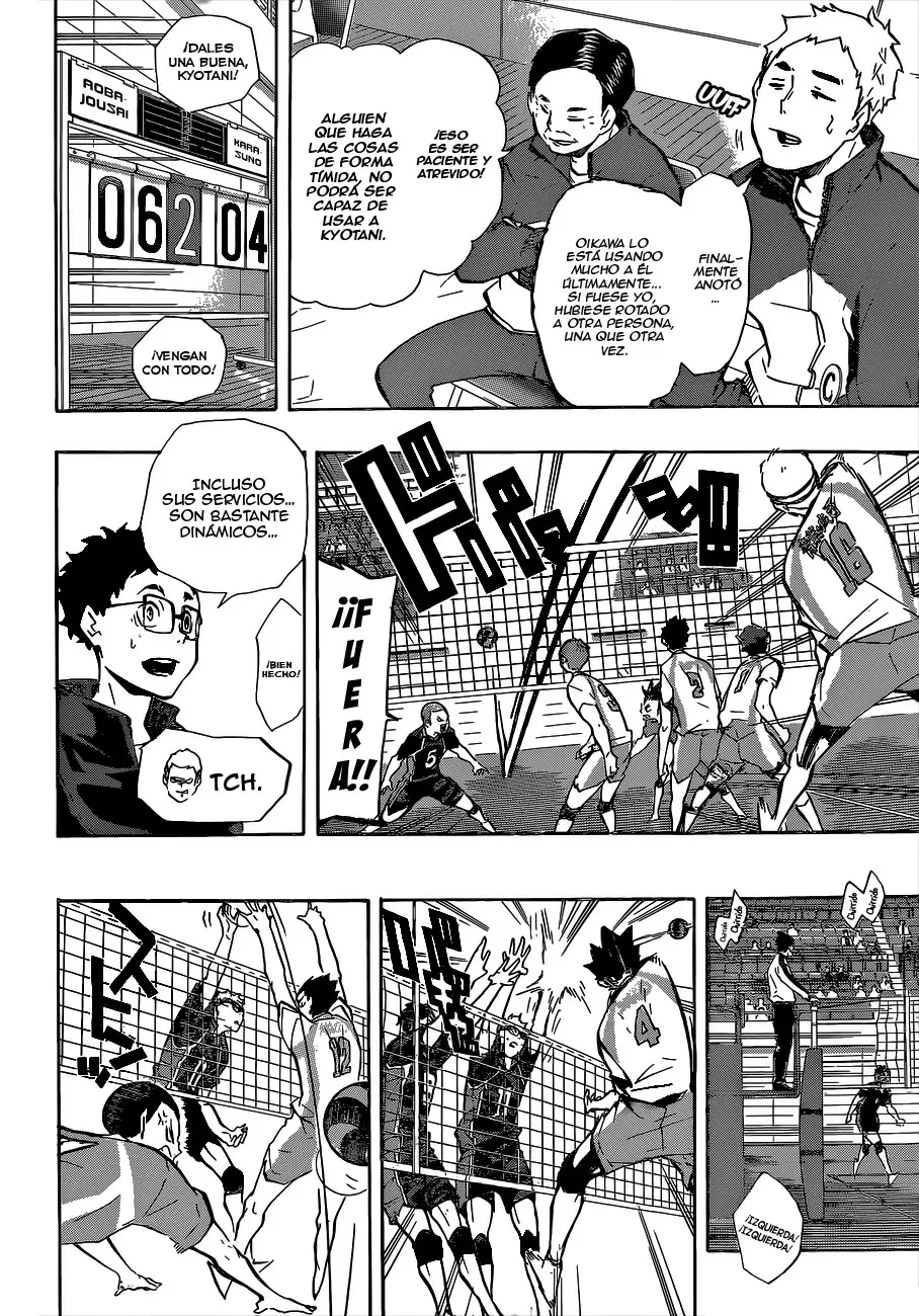 Haikyuu!! capítulo 133, página 8