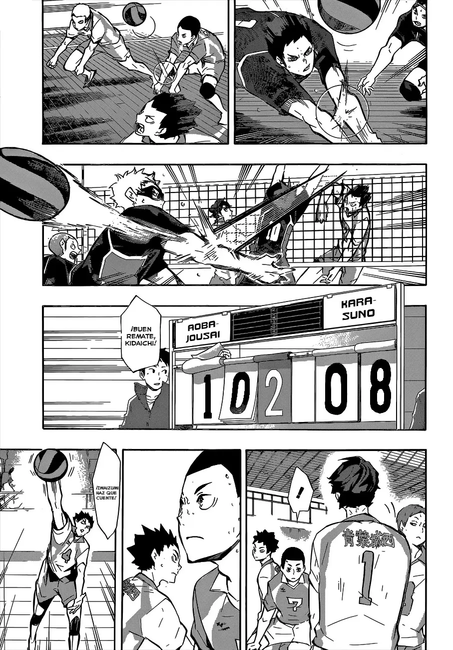 Haikyuu!! capítulo 133, página 9