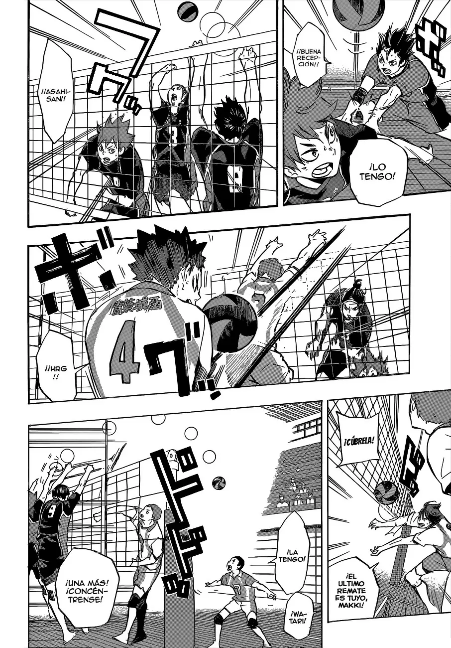 Haikyuu!! capítulo 133, página 10