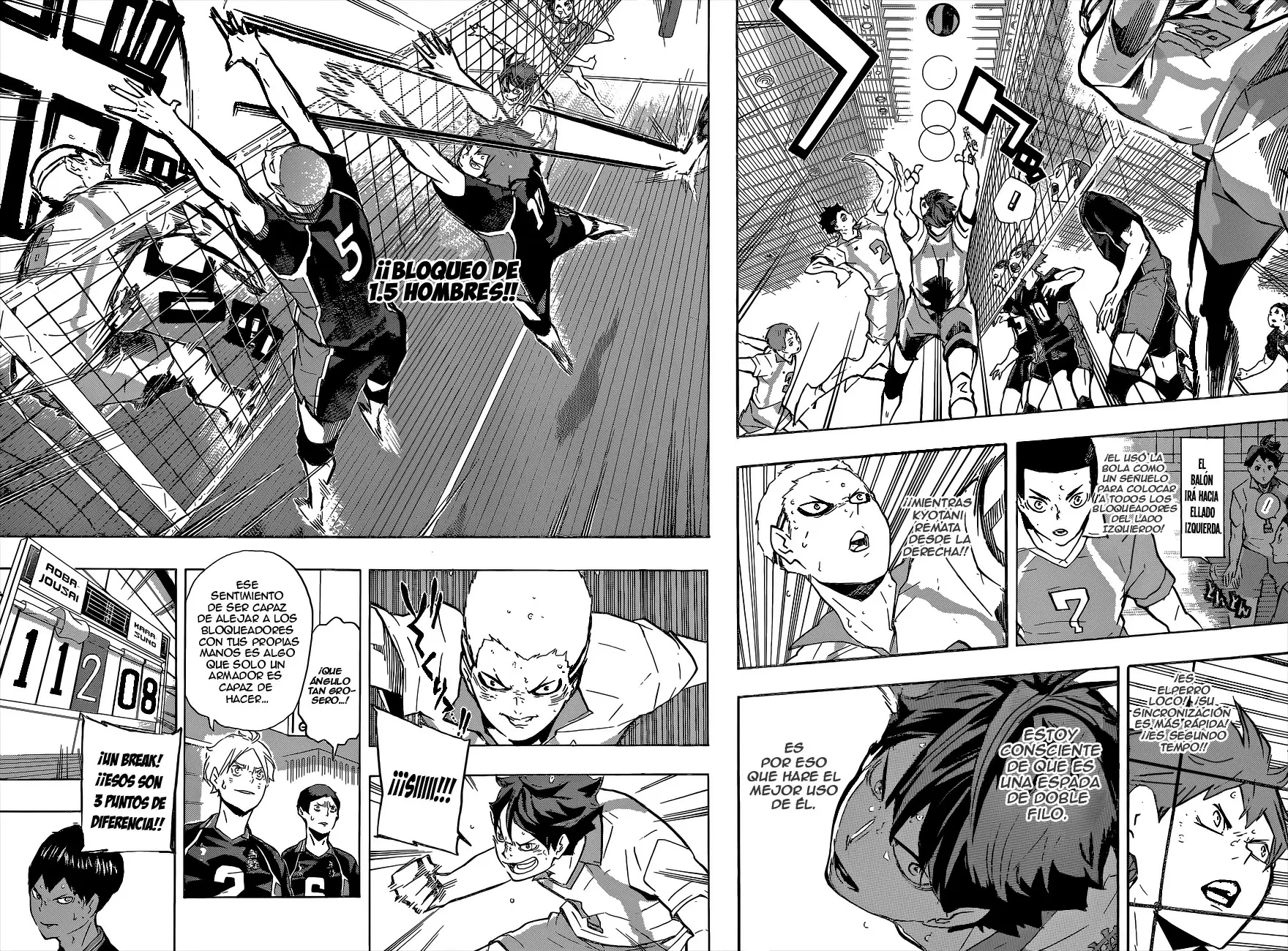 Haikyuu!! capítulo 133, página 12