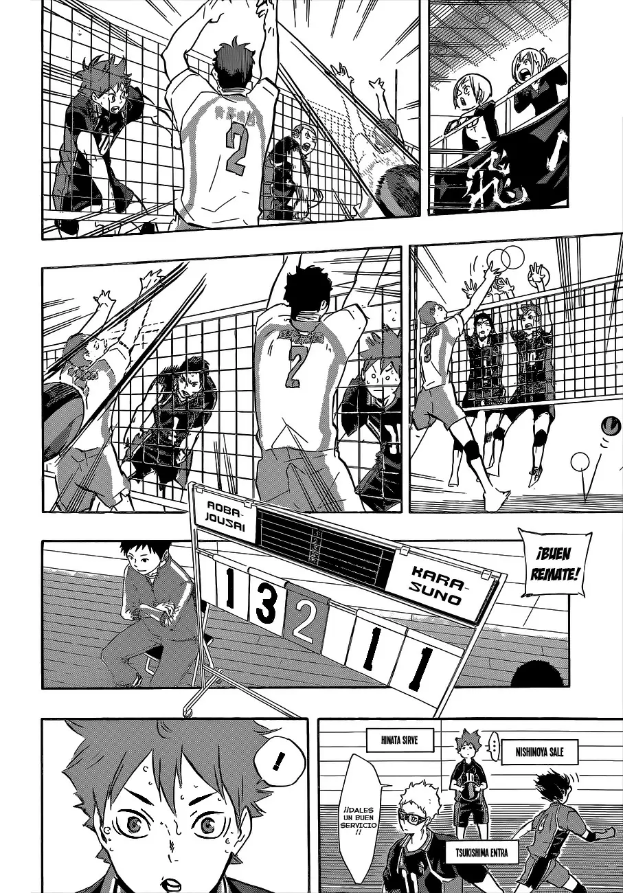Haikyuu!! capítulo 133, página 13