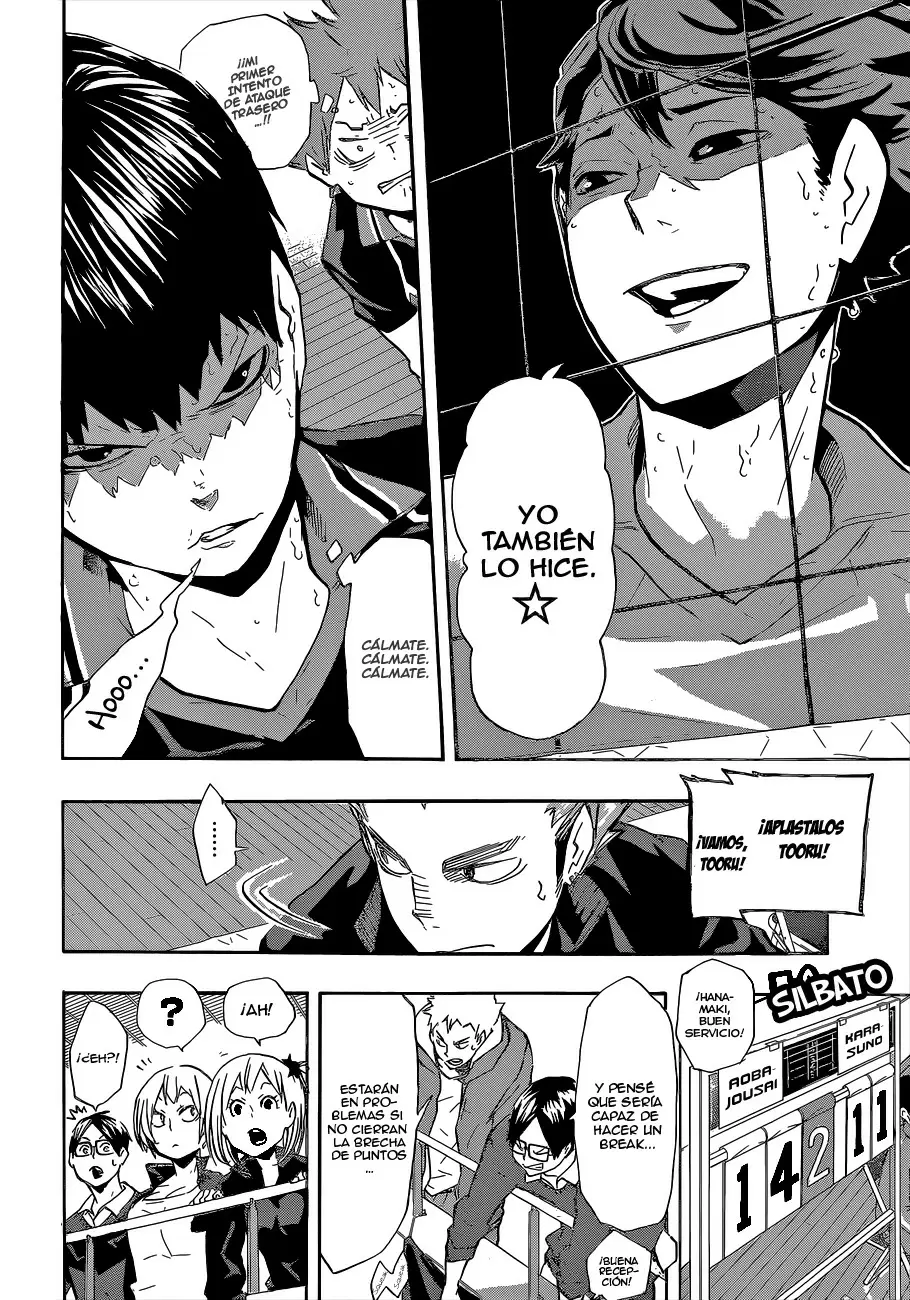 Haikyuu!! capítulo 133, página 17