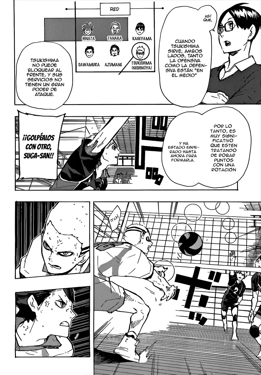 Haikyuu!! capítulo 134, página 13