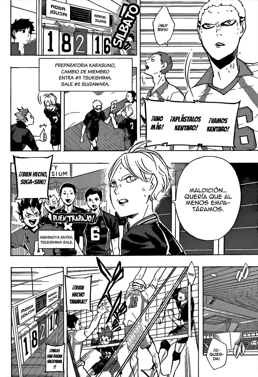 Haikyuu!! capítulo 135, página 4