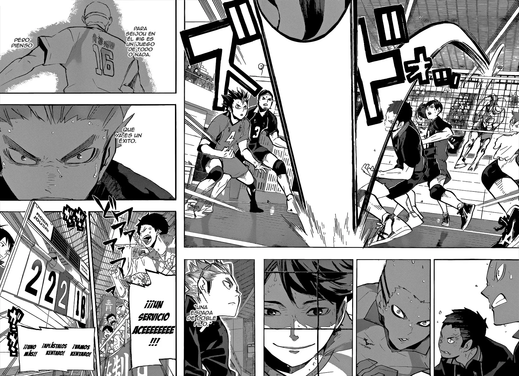 Haikyuu!! capítulo 135, página 14