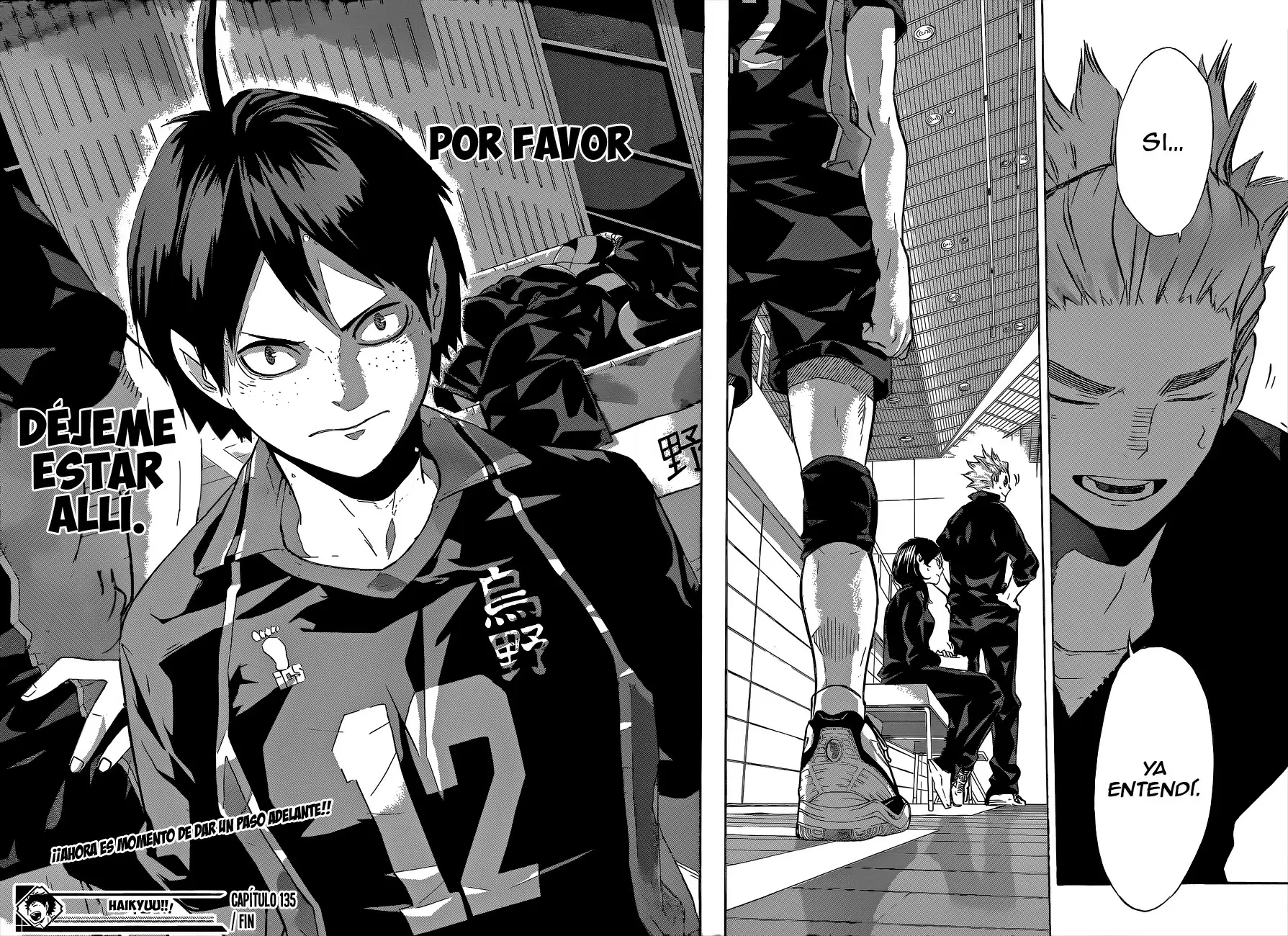 Haikyuu!! capítulo 135, página 17