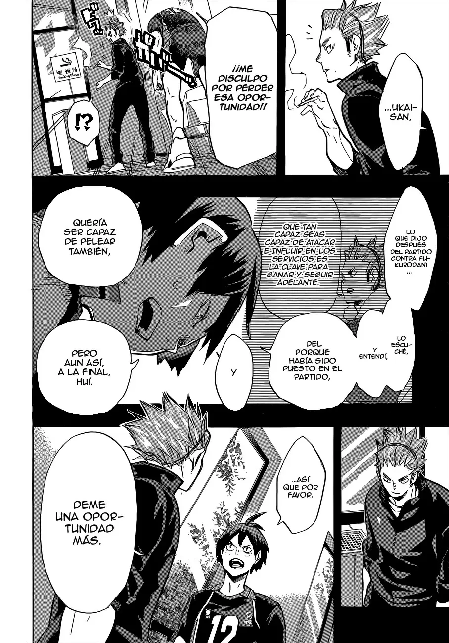 Haikyuu!! capítulo 136, página 8