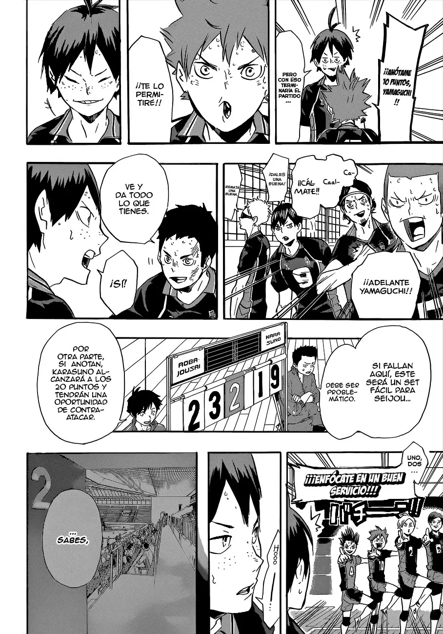 Haikyuu!! capítulo 136, página 14