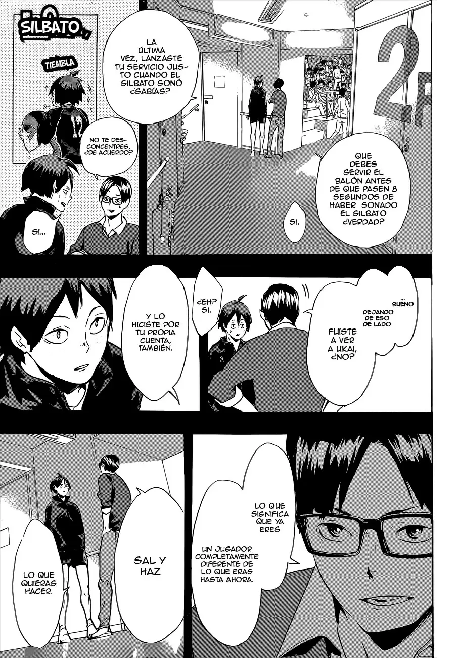 Haikyuu!! capítulo 136, página 15