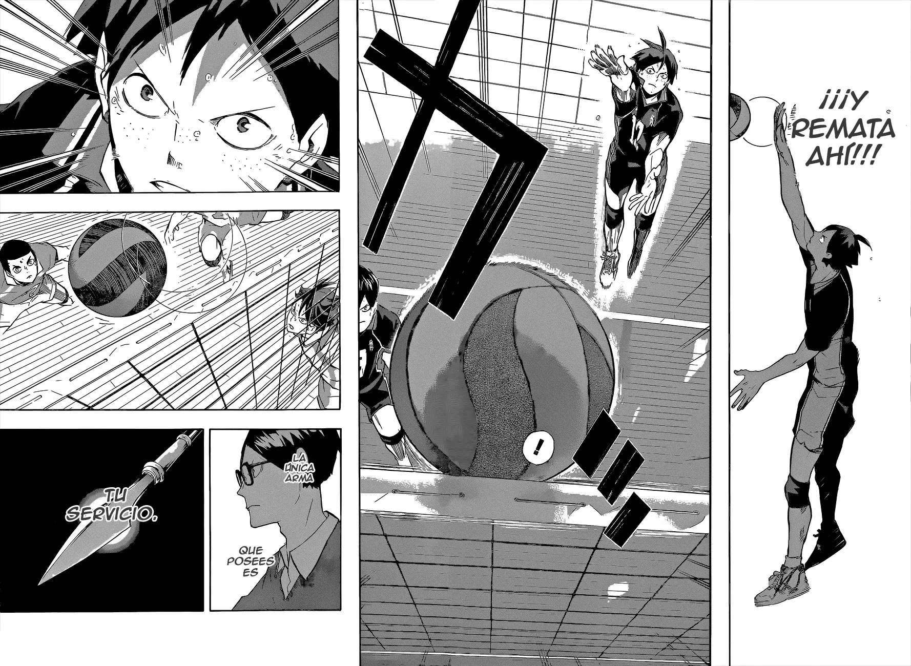 Haikyuu!! capítulo 137, página 15
