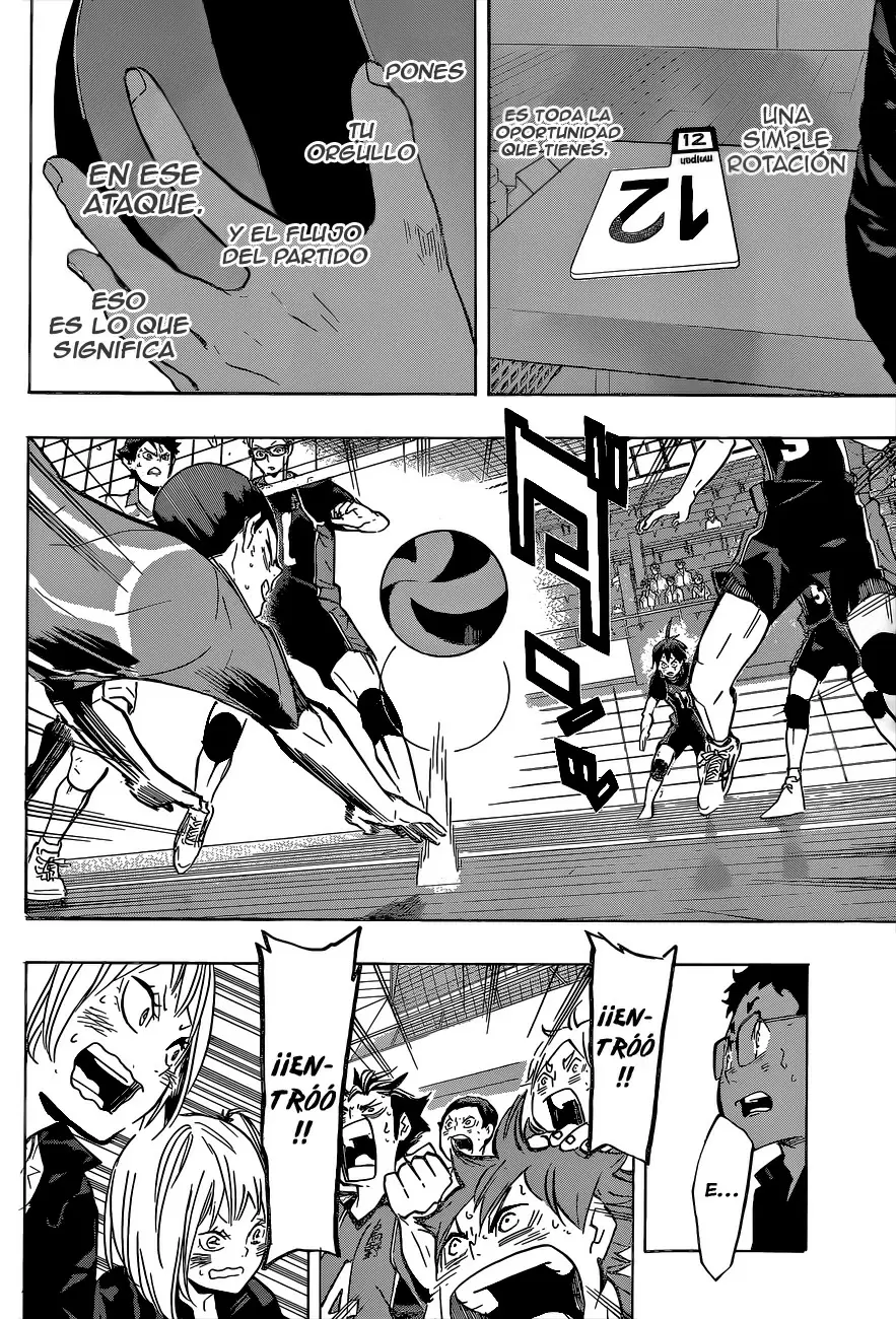 Haikyuu!! capítulo 137, página 16