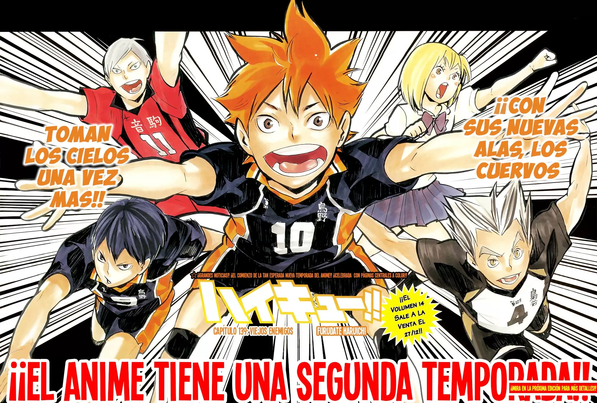 Haikyuu!! capítulo 139, página 1