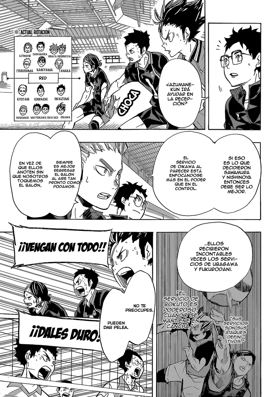 Haikyuu!! capítulo 139, página 6