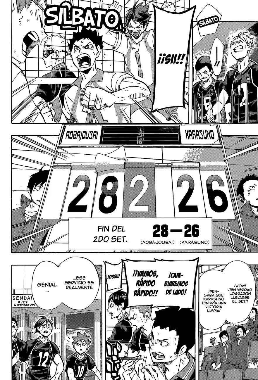 Haikyuu!! capítulo 139, página 12