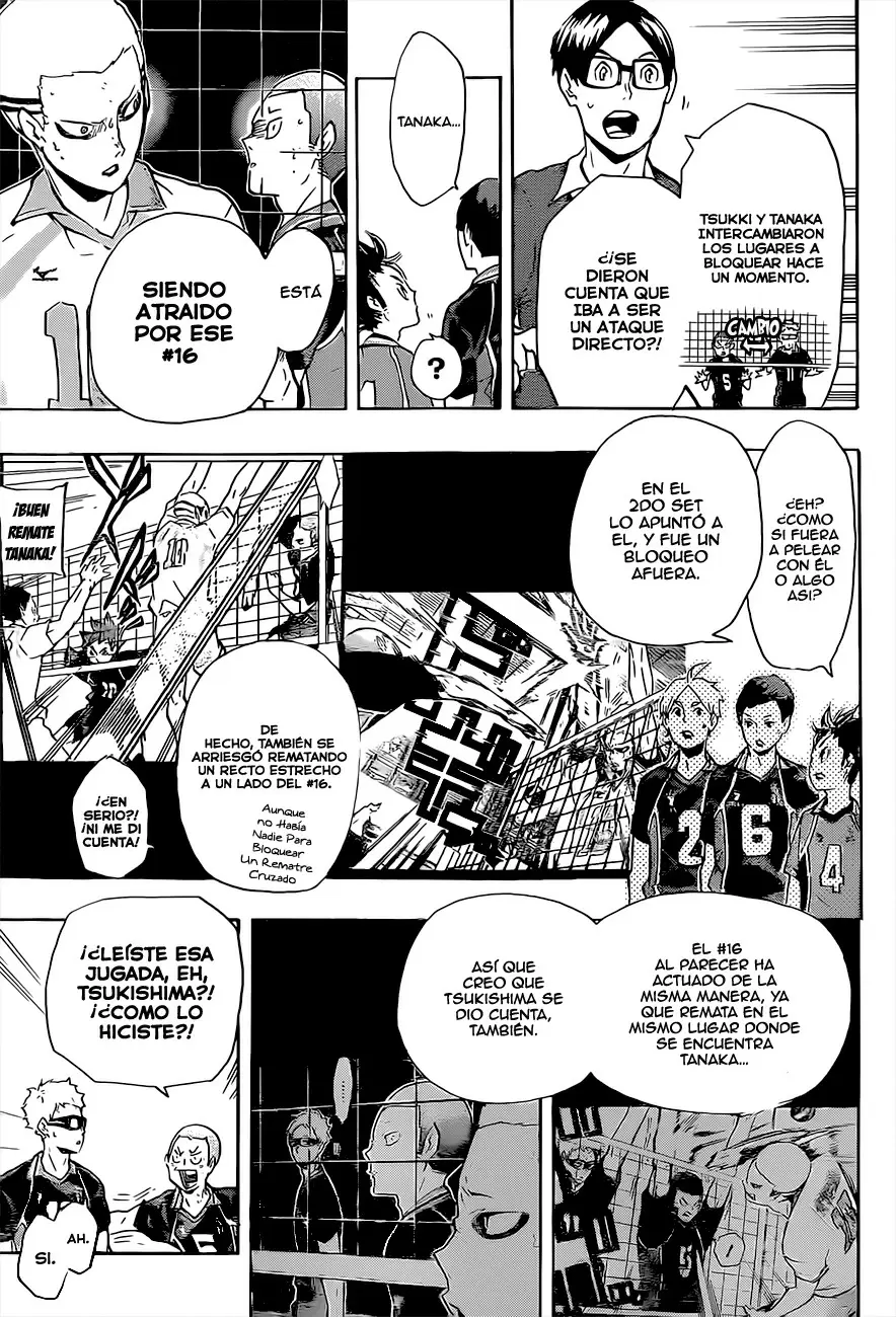 Haikyuu!! capítulo 140, página 15
