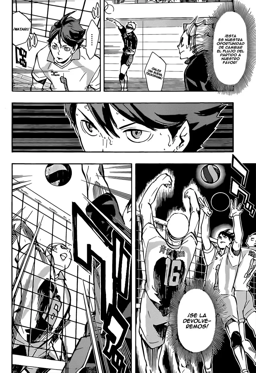 Haikyuu!! capítulo 140, página 16