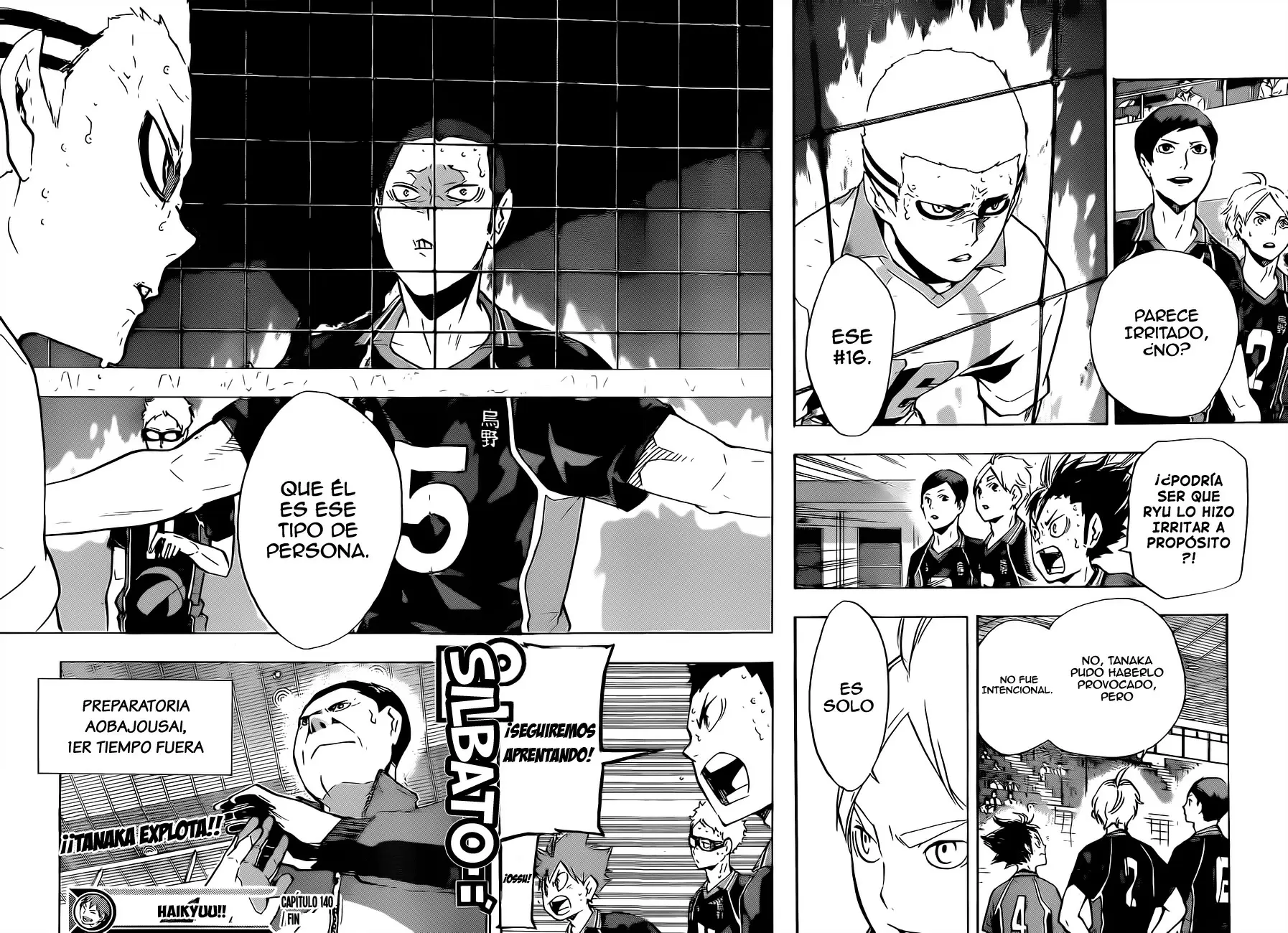 Haikyuu!! capítulo 140, página 18