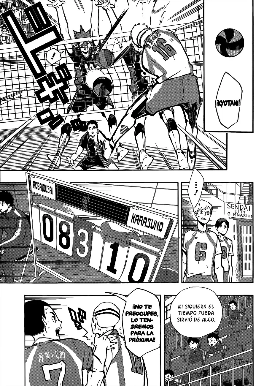 Haikyuu!! capítulo 141, página 3
